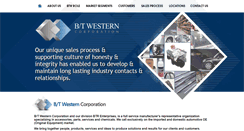 Desktop Screenshot of btwestern.com